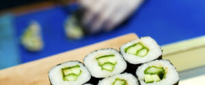 Veggie sushi
