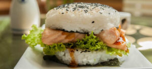 "Shibuya" sushi burger