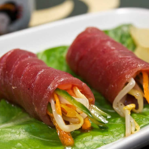 sashimi rolls
